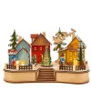 Boutique de Noël Animated And Musical Pieces*3 Houses Musical Village