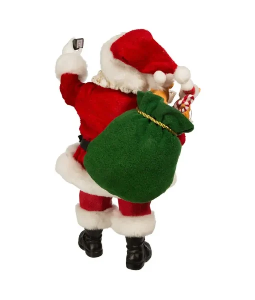 Boutique de Noël Angels & Santas*11" Santa Takin Selfie
