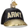 Boutique de Noël Varied Shapes*Army Baseball Cap Glass Ornament