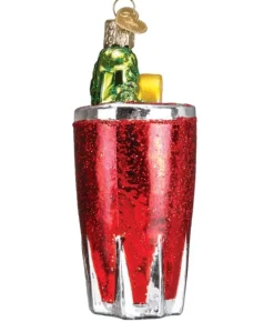 Boutique de Noël Mom'S Kitchen & Bakery*Bloody Mary Glass Ornament