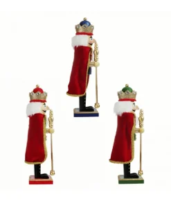 Boutique de Noël Ballet & Nutcrackers*Blue Nutcracker With Red Cape 15