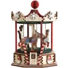 Boutique de Noël Nordic Villages*Christmas Carousel, In Wood