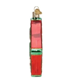 Boutique de Noël Christmas Classics*Christmas Quilt Glass Ornament