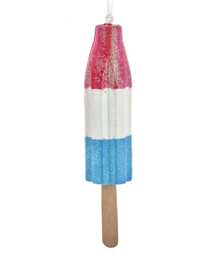 Boutique de Noël Ginger Bread & Candy Shoppe*Christmas Tree Ornament, Rocket Popsicle