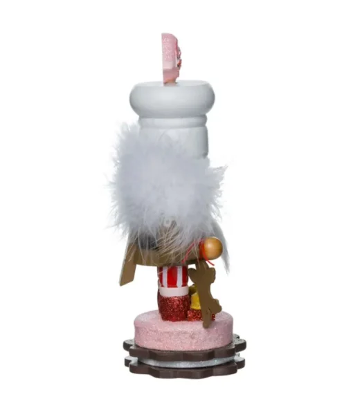 Boutique de Noël Ballet & Nutcrackers*Chubby Gingerbread Nutcracker With Cookie Base 7.8" Tall