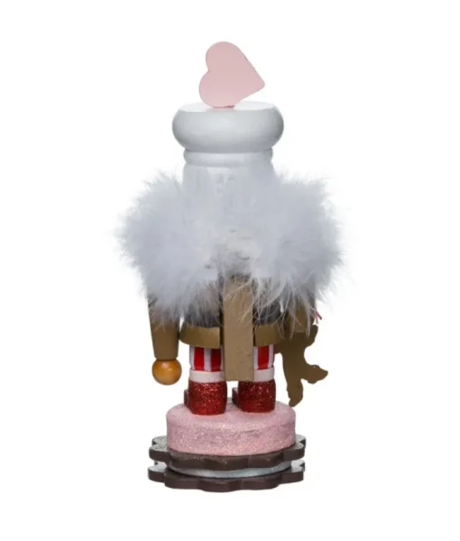 Boutique de Noël Ballet & Nutcrackers*Chubby Gingerbread Nutcracker With Cookie Base 7.8" Tall