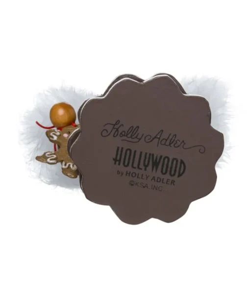 Boutique de Noël Ballet & Nutcrackers*Chubby Gingerbread Nutcracker With Cookie Base 7.8" Tall