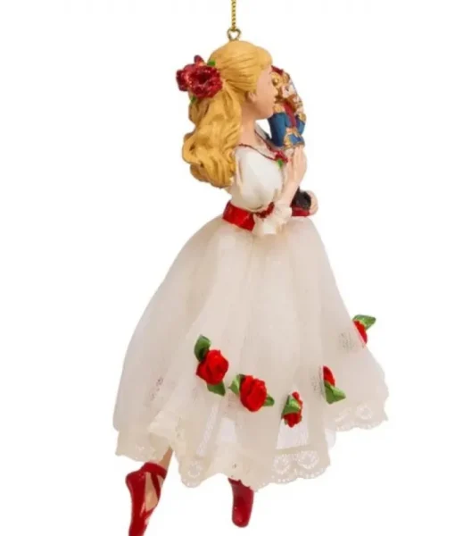 Boutique de Noël Christmas Classics*Clara, From The Ballet "The Nutcracker" With Red Roses.