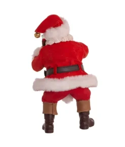 Boutique de Noël Santa'S Workshop*Classic Coca Cola Santa, 90Th Anniversary Special, With Dog.