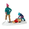 Boutique de Noël Lemax Villages*Clearing The Driveway