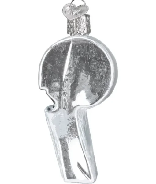 Boutique de Noël Varied Shapes*Coach'S Whistle Glass Ornament