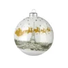 Boutique de Noël Christmas Classics*Cristmas In Paris Glass Ornament