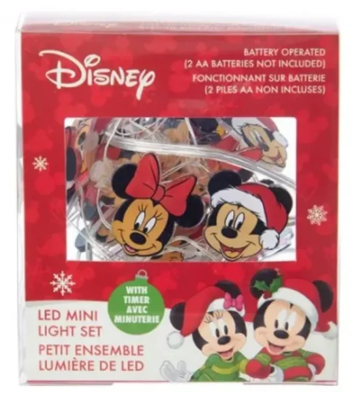 Boutique de Noël Usb & Led*Disney Mickey & Minnie Led Fairy Light