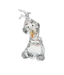 Boutique de Noël Miscellaneous*Disney'S Olaf, Clear Acrylic Faceted Figurine, Measures 4 Inches
