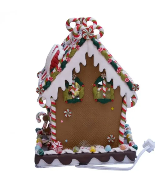 Boutique de Noël Ginger Bread Houses*Gingerbread House 8" Led