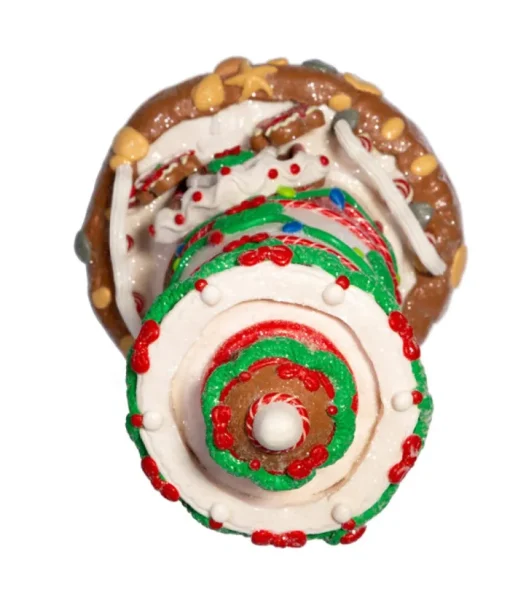 Boutique de Noël Ginger Bread Houses*Gingerbread Lighthouse 13.5" Led