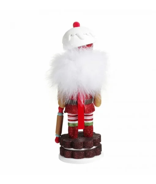 Boutique de Noël Ballet & Nutcrackers*Gingerbread Nutcracker With Cookie Garland 12" Tall