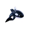 Boutique de Noël Under The Sea*Glass Orca Whale Ornament