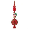 Boutique de Noël Miscellaneous*Glass Santa Treetrop