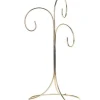 Boutique de Noël Miscellaneous*Gold Triple Ornament Stand