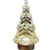 Boutique de Noël Miscellaneous*11.5"Gold/Diamond Swirl Tree