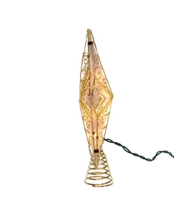 Boutique de Noël Stars & Tree Toppers*Golden Star Tree Top