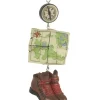 Boutique de Noël Family & Friends*Hikers Ornament, Compass, Map And Boots.