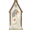 Boutique de Noël Religion & Nativities*Holy Family In Gothic Arch, 12" Tall.