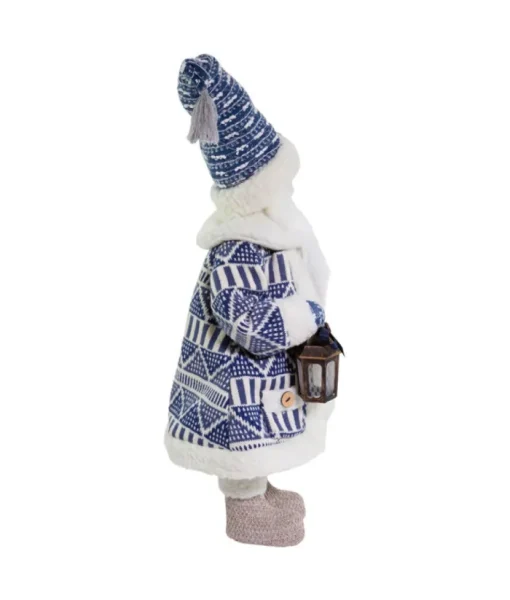 Boutique de Noël Angels & Santas*18"Indigo Country Santa
