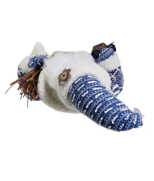 Boutique de Noël Angels & Santas*18"Indigo Country Santa