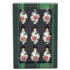 Boutique de Noël Glass Ball Boxes*35Mm Poinsettia Miniature Glass Ornaments