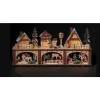 Boutique de Noël Rustic*Nordic Village With Wildlife Diorama