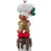 Boutique de Noël Family & Friends*Ornament, Gingerbread Boy With Marshmallow