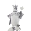 Boutique de Noël Birds & Owls*Ornament, Glittering Royal Penguin
