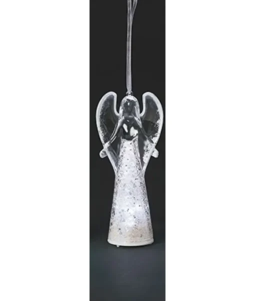 Boutique de Noël Usb & Led*Ornament, Led Illuminated Angel, Measures 4.5 Inches