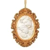 Boutique de Noël Religion*Ornament, Oval Cameo Style, With Holy Family