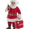 Boutique de Noël Coca-Cola*Ornament, Santa Claus Having A Coke, Cooler In Hand