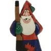 Boutique de Noël Rustic*Ornament, Santa The Hockey Player, Souvenir Of Canada.