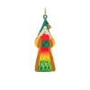 Boutique de Noël Rustic*Ornament, Santa, With Canadian Sunset, Souvenir Of Canada.