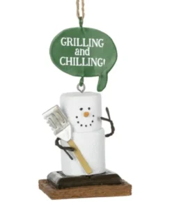 Boutique de Noël S'Mores*Ornament, S'Mores, Cooking On The Grill S'More