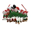Boutique de Noël Santa'S Workshop*Ornament, The Snowtree Family With Xmas Tree
