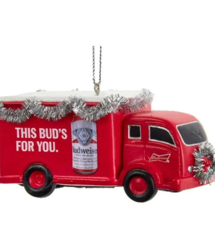 Boutique de Noël Miscellaneous*Resin Ornament, Vintage Budweiser Truck