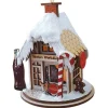 Boutique de Noël Nordic Villages*Santa'S Workshop With Coca Cola Signage