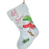 Boutique de Noël Family & Friends*Snowman Metal Stocking