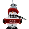Boutique de Noël Family & Friends*Snowman With Banner, Message, "Special Brother", Ornament