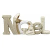 Boutique de Noël Religion*Table Decor, Nativity Scene In Form Of "Noel"