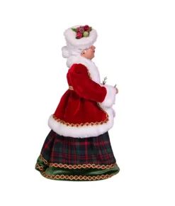 Boutique de Noël Santa'S Workshop*Table Ornament, Mrs. Claus With Treats