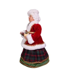Boutique de Noël Santa'S Workshop*Table Ornament, Mrs. Claus With Treats