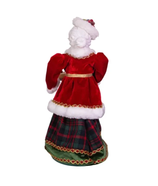Boutique de Noël Santa'S Workshop*Table Ornament, Mrs. Claus With Treats