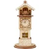 Boutique de Noël Usb & Led*Table Piece, Ginger Bread Clock Tower